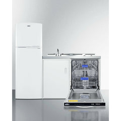 Summit 71" Wide All-In-One Kitchenette with Dishwasher - ACKDW72 - The Home Selection