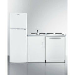 Summit 71" Wide All-In-One Kitchenette with Dishwasher - ACKDW72 - The Home Selection