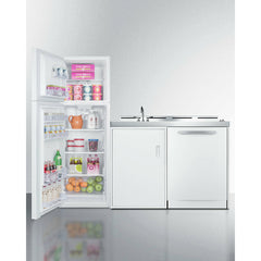 Summit 71" Wide All-In-One Kitchenette with Dishwasher - ACKDW72 - The Home Selection