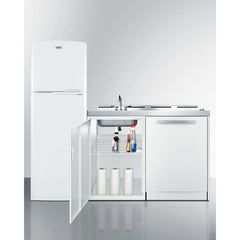 Summit 71" Wide All-In-One Kitchenette with Dishwasher - ACKDW72 - The Home Selection