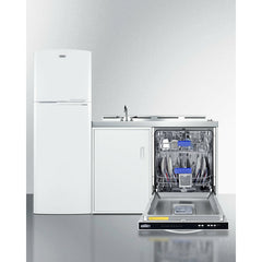 Summit 71" Wide All-In-One Kitchenette with Dishwasher - ACKDW72 - The Home Selection