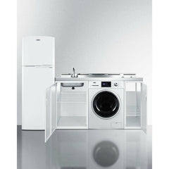 Summit 83" Wide All-In-One Kitchenette with Washer/Dryer Combo - ACKSPWD82 - The Home Selection