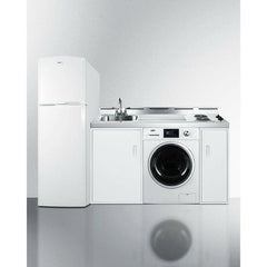 Summit 83" Wide All-In-One Kitchenette with Washer/Dryer Combo - ACKSPWD82 - The Home Selection