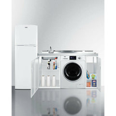 Summit 83" Wide All-In-One Kitchenette with Washer/Dryer Combo - ACKSPWD82 - The Home Selection