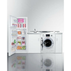 Summit 83" Wide All-In-One Kitchenette with Washer/Dryer Combo - ACKSPWD82 - The Home Selection