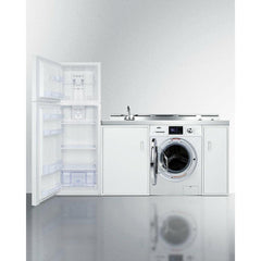 Summit 83" Wide All-In-One Kitchenette with Washer/Dryer Combo - ACKSPWD82 - The Home Selection