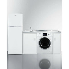 Summit 83" Wide All-In-One Kitchenette with Washer/Dryer Combo - ACKSPWD82 - The Home Selection
