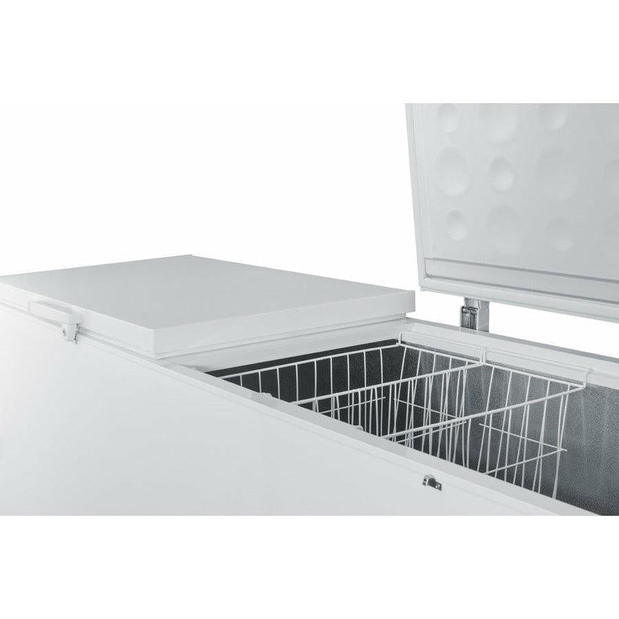 Summit 91" Chest Freezer with 26.66 cu. ft. Capacity, Manual Defrost Operation, Door Lock, One Piece Interior Liner - SCFM252WH - The Home Selection