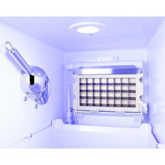 Summit Ice Makers 15" Ice Maker with up to 50 lb Daily Production, 25 lb Storage, Professional Towel Bar Handle, Interior Light, Automatic Defrost, Built In Pump, Ice Scoop Included, Energy Star, Insulated Storage Bin, in Panel Ready - BIM44GCSSIF - The Home Selection