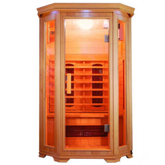 SunRay 2 person Heathrow Sauna - HL200W - The Home Selection