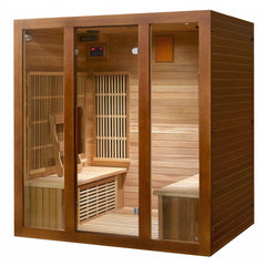 SunRay 4 person Roslyn Sauna - 400KS - The Home Selection