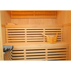SunRay 4 Person Tiburon Traditional Sauna - 400SN - The Home Selection