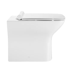 Carré Back-To-Wall Elongated Toilet Bowl - SM-WT5 - The Home Selection