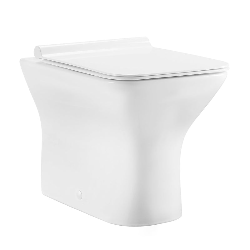 Carré Back-To-Wall Elongated Toilet Bowl - SM-WT5 - The Home Selection