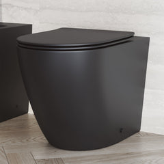 St. Tropez Back-to-Wall Elongated Toilet Bowl - SM-WT514 - The Home Selection
