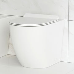 St. Tropez Back-to-Wall Elongated Toilet Bowl - SM-WT514 - The Home Selection