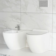 St. Tropez Back-to-Wall Elongated Toilet Bowl - SM-WT514 - The Home Selection