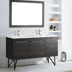 Swiss Madison 60" Vanity Top Bathroom Sink - SM-BVP60 - The Home Selection