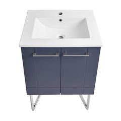 Swiss Madison Annecy 24" Bathroom Vanity in Cinder Purple - SM-BV258E - The Home Selection
