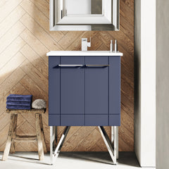 Swiss Madison Annecy 24" Bathroom Vanity in Cinder Purple - SM-BV258E - The Home Selection