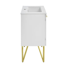 Swiss Madison Annecy 24" Bathroom Vanity in Galaxy White - SM-BV255W - The Home Selection