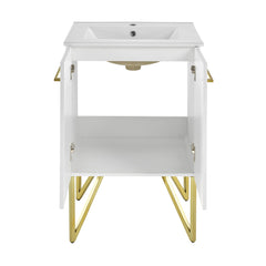 Swiss Madison Annecy 24" Bathroom Vanity in Galaxy White - SM-BV255W - The Home Selection