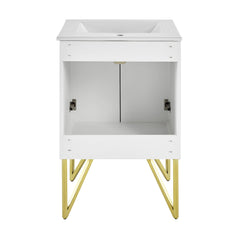 Swiss Madison Annecy 24" Bathroom Vanity in Galaxy White - SM-BV255W - The Home Selection