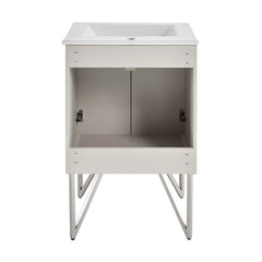 Swiss Madison Annecy 24" Bathroom Vanity in Mayhem Greige - SM-BV256EI - The Home Selection