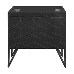 Swiss Madison Annecy 36" Bathroom Vanity in Phantom Black - Cabinet Only - SM-BV261B-C - The Home Selection