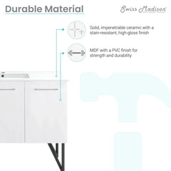 Swiss Madison Annecy 48" Bathroom Vanity - SM-BV2 - The Home Selection