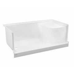 Swiss Madison Aquatique 60" x 32" Left Drain, Shower Base - SM-SB537 - The Home Selection