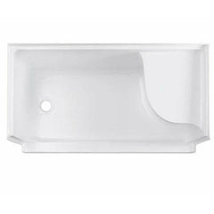 Swiss Madison Aquatique 60" x 32" Left Drain, Shower Base - SM-SB537 - The Home Selection