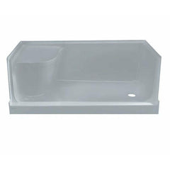 Swiss Madison Aquatique 60" x 32" Right Drain, Shower Base - SM-SB538 - The Home Selection