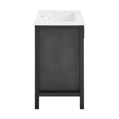 Swiss Madison Avallon 24" Bathroom Vanity in Matte Black - SM-BV280MB - The Home Selection