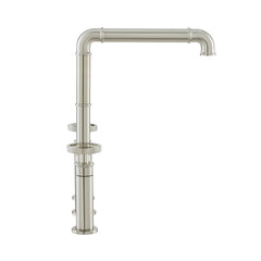 Swiss Madison Avallon Pro Widespread Kitchen Faucet with Side Sprayer SM-KF79 - The Home Selection