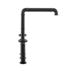 Swiss Madison Avallon Pro Widespread Kitchen Faucet with Side Sprayer SM-KF79 - The Home Selection