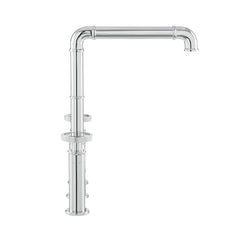 Swiss Madison Avallon Pro Widespread Kitchen Faucet with Side Sprayer SM-KF79 - The Home Selection