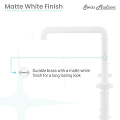 Swiss Madison Avallon Pro Widespread Kitchen Faucet with Side Sprayer SM-KF79 - The Home Selection