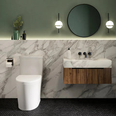 Swiss Madison Beau ﻿One-Piece Elongated Toilet Vortex™ Dual-Flush 1.1/1.6 gpf - SM-1T115 - The Home Selection