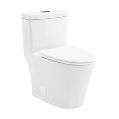 Swiss Madison Beau ﻿One-Piece Elongated Toilet Vortex™ Dual-Flush 1.1/1.6 gpf - SM-1T115 - The Home Selection