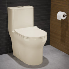 Swiss Madison Burdon One-Piece Elongated Toilet Vortex™ Dual-Flush 1.1/1.6 gpf - SM-1T111 - The Home Selection
