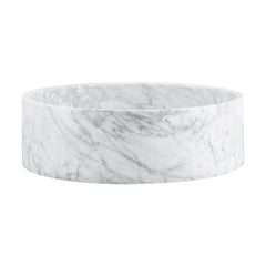Swiss Madison ﻿Cache 17" Round Vessel Bathroom Sink in Marbled Grey - SM-VSM252E - The Home Selection