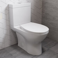 Swiss Madison Caché Two-Piece Elongated Toilet Dual-Flush 1.1/1.6 gpf - SM-2T220 - The Home Selection