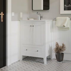 Swiss Madison Cannes 24" Bathroom Vanity in White - SM-BV412 - The Home Selection