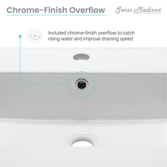 Swiss Madison Cannes 24" Bathroom Vanity in White - SM-BV412 - The Home Selection