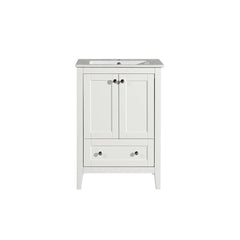 Swiss Madison Cannes 24" Bathroom Vanity in White - SM-BV412 - The Home Selection
