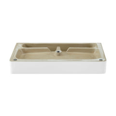 Swiss Madison Carré 36" Console Sink White Basin w/ Legs - SM-CS7 - The Home Selection