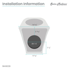 Swiss Madison Carré Bidet - SM-BD228 - The Home Selection