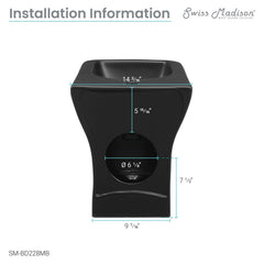 Swiss Madison Carré Bidet - SM-BD228 - The Home Selection