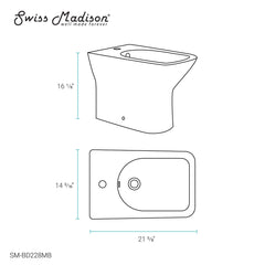 Swiss Madison Carré Bidet - SM-BD228 - The Home Selection